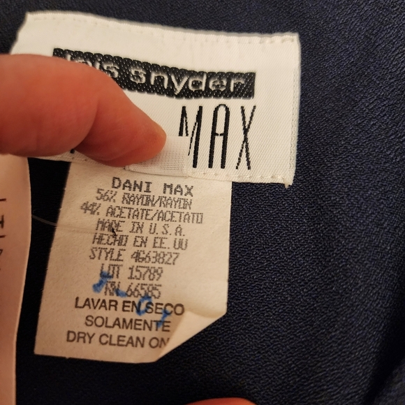 Vintage Short Sleeve Nautical Blazer Sz 6 NWT - Picture 12 of 15